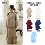 Mooi Setelan Anak Perempuan Raya Collection Hamnah Tunik Set