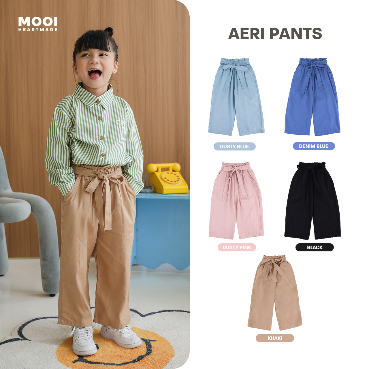 Mooi Celana Panjang Anak Perempuan Aeri Pants