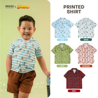 Mooi x Jumbo Kemeja Anak Laki - Laki Printed Shirt