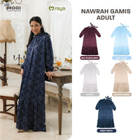 Mooi Dress Dewasa Raya Collection Nawrah Gamis Adult Nawasena Series