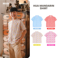 Mooi Kemeja Anak Laki-Laki Lunar Collection Hua Mandarin Shirt