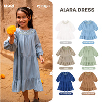 Mooi Dress Anak Gamis Anak Perempuan Raya Collection Alara Dress