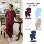 Mooi Arham Koko Set Setelan Koko Anak Raya Collection