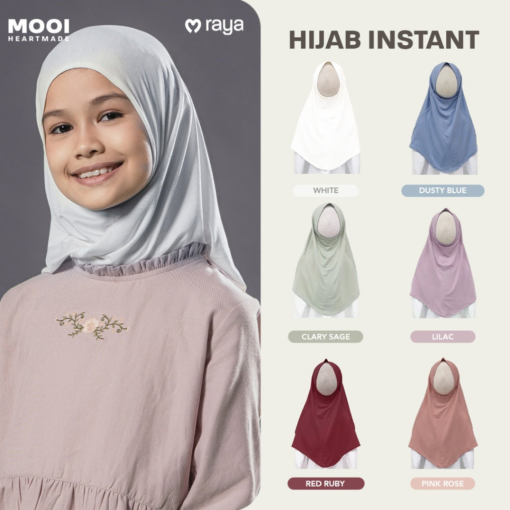 Mooi Hijab Instant Anak Jilbab Anak Perempuan
