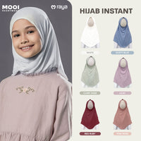 Mooi Hijab Instant Anak Jilbab Anak Perempuan