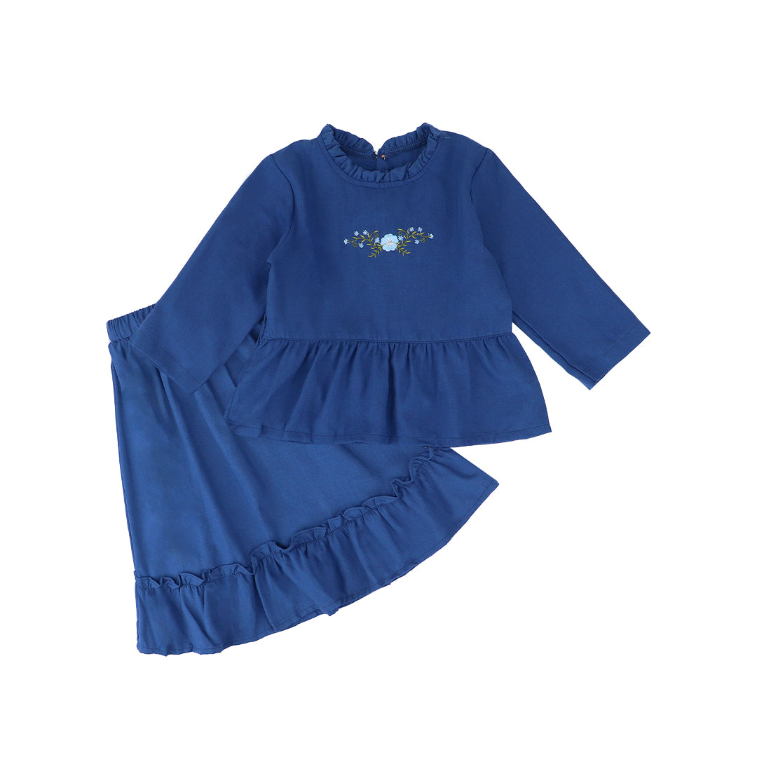 Mooi Setelan Anak Perempuan Raya Collection Ghina Tunik Set