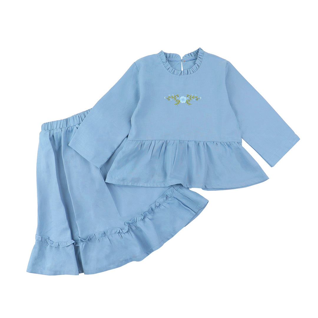 Mooi Setelan Anak Perempuan Raya Collection Ghina Tunik Set