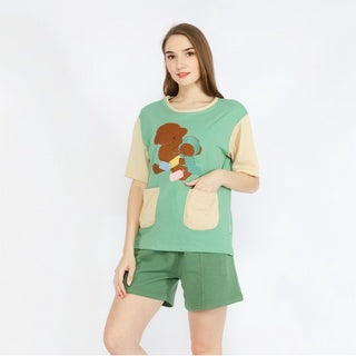 Mooi x Kellysco Twin Pocket Tee Dewasa (MOM)