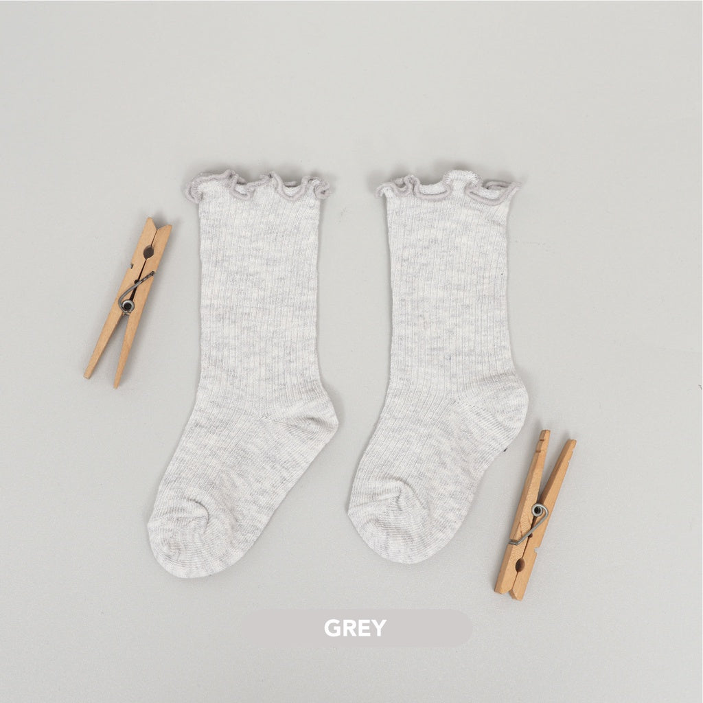 Mooi Ruffle Socks Kaos Kaki Anak Perempuan