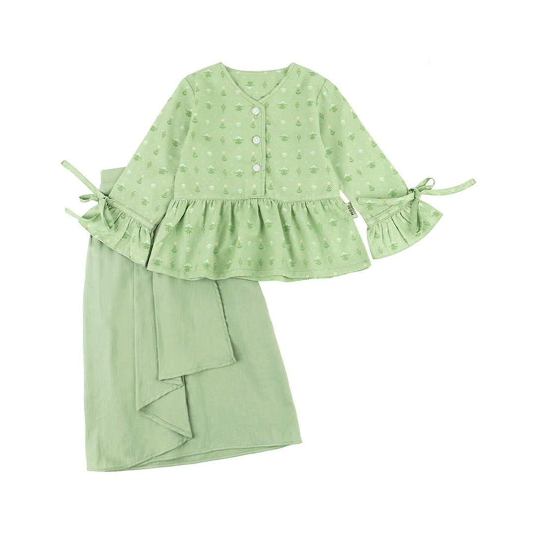 Mooi Setelan Anak Perempuan Raya Collection Hasya Tunic Set