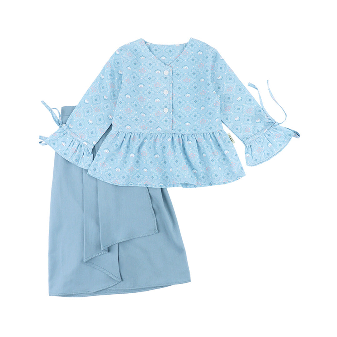 Mooi Setelan Anak Perempuan Raya Collection Hasya Tunic Set