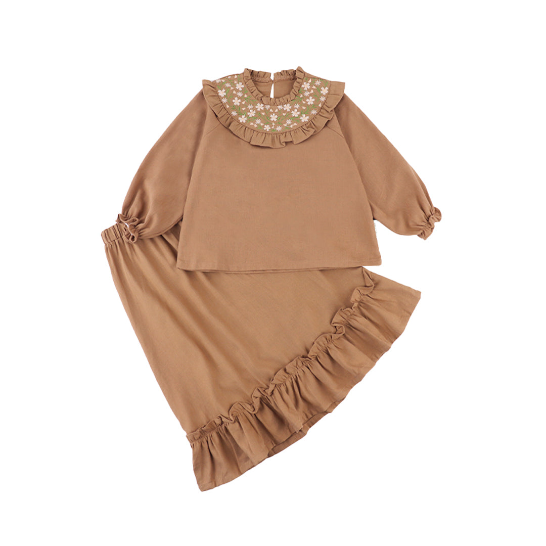 Mooi Setelan Anak Perempuan Raya Collection Khaira Tunic Set