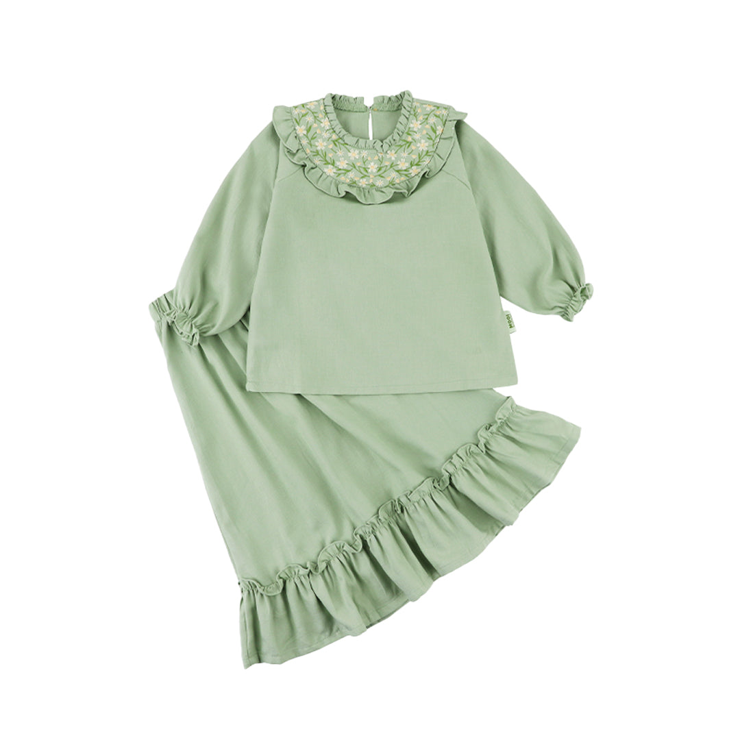 Mooi Setelan Anak Perempuan Raya Collection Khaira Tunic Set
