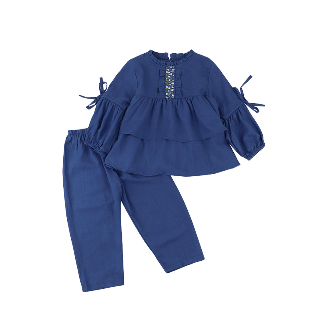 Mooi Setelan Anak Perempuan Raya Collection Mariyah Tunic Set