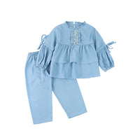 Mooi Setelan Anak Perempuan Raya Collection Mariyah Tunic Set