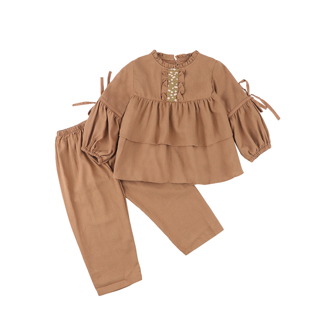 Mooi Setelan Anak Perempuan Raya Collection Mariyah Tunic Set
