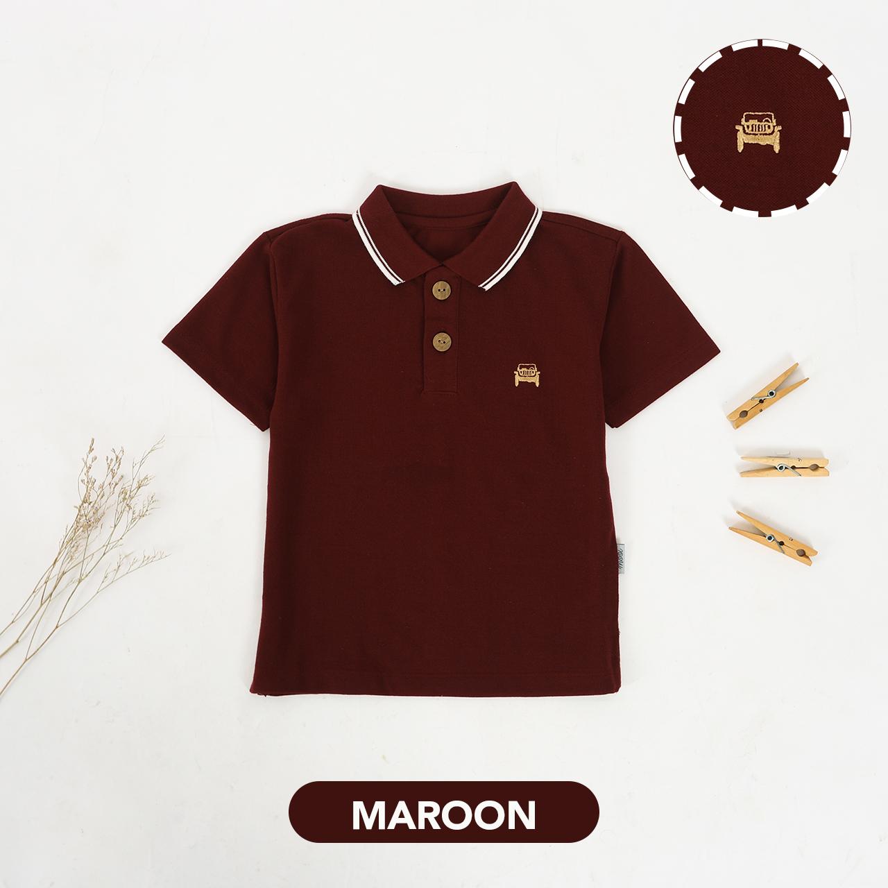Mooi Kemeja Anak Laki-Laki Polo Shirt