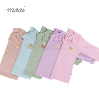 Mooi Atasan Anak Perempuan Mia Top Rib V1