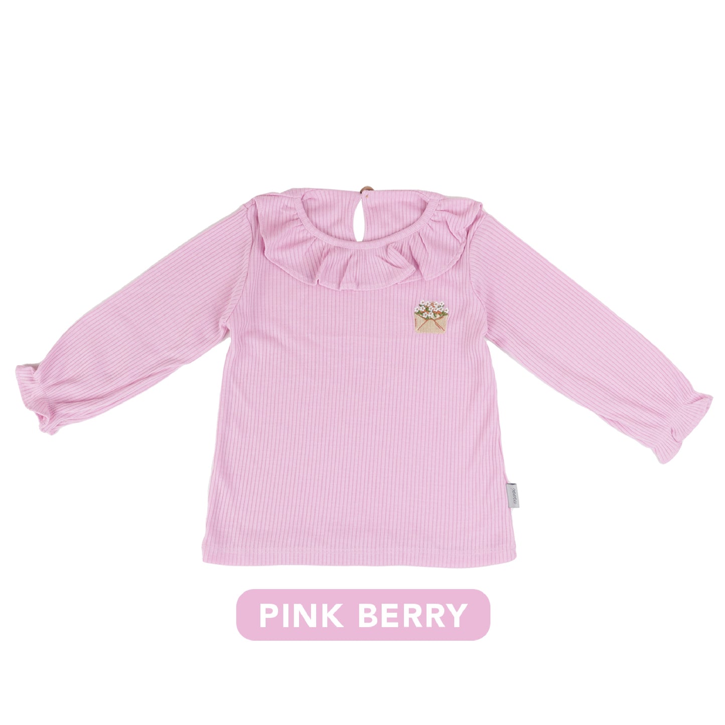 Mooi Atasan Anak Perempuan Mia Top Rib V1