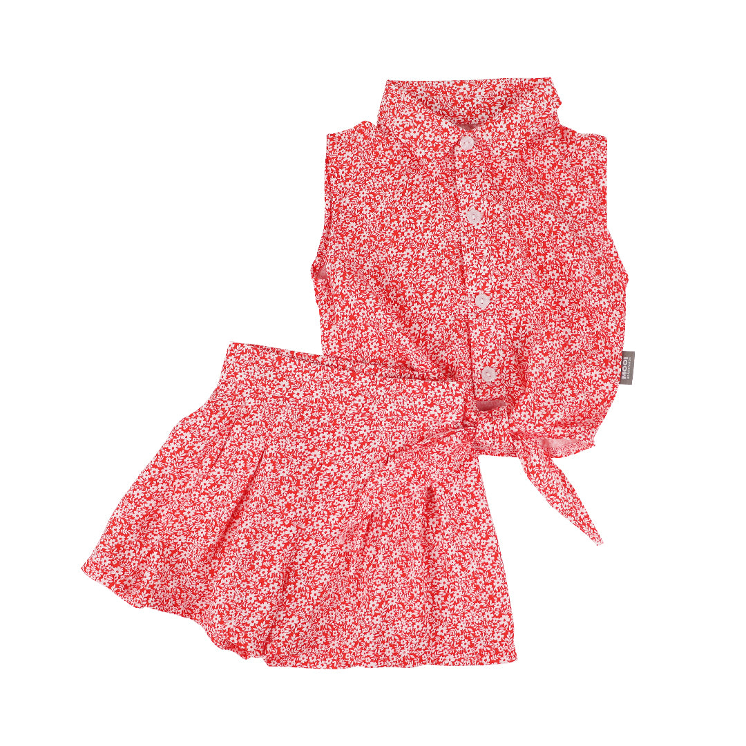 Mooi Setelan Anak Perempuan Monica Set