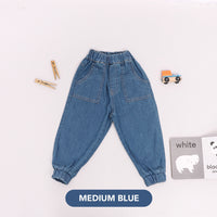Mooi Celana Jeans Anak Kids Denim Jogger Pants V1