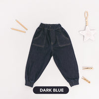 Mooi Celana Jeans Anak Kids Denim Jogger Pants V1