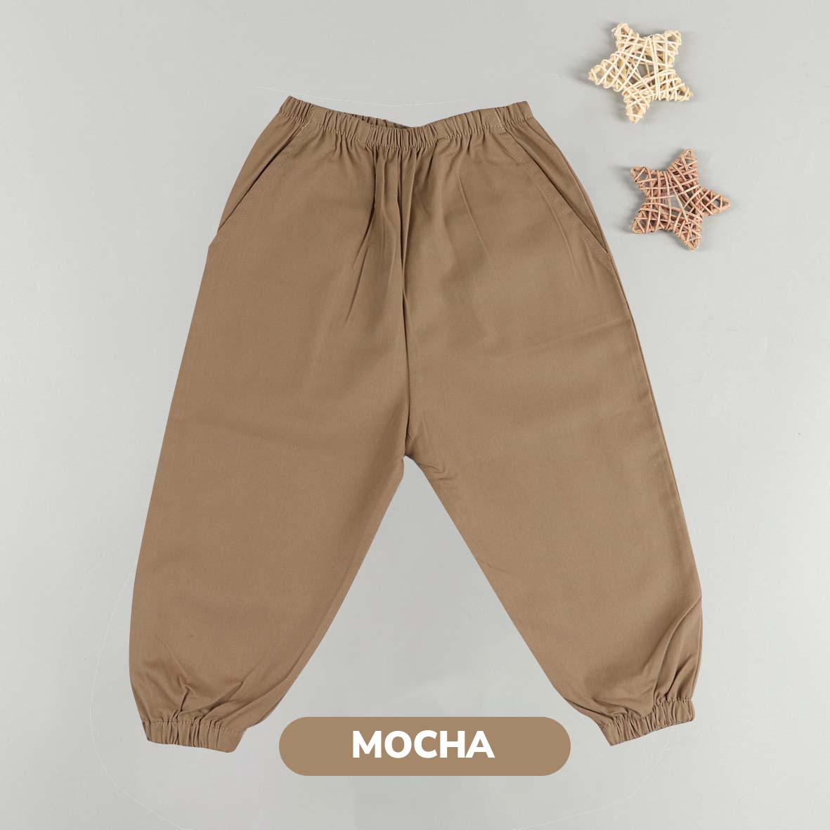 Mooi Celana Panjang Anak Unisex Laki Laki Perempuan Celana Jogger Chinos Anak Cowok Cewek