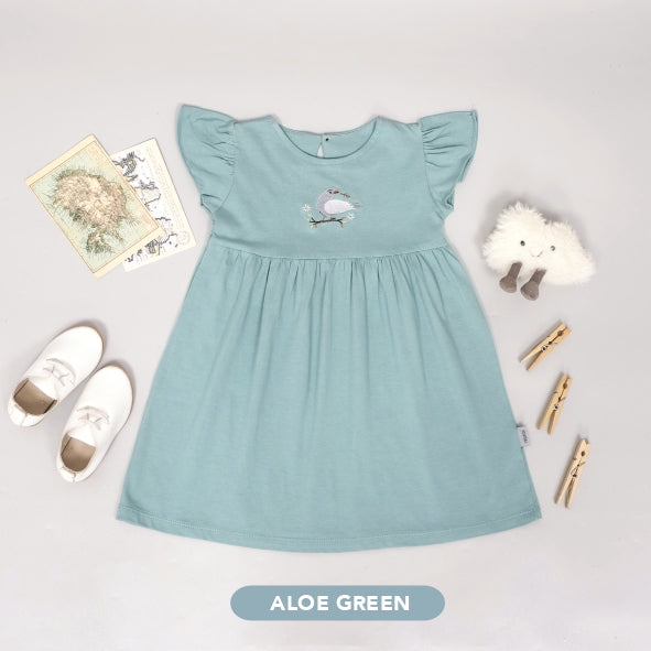 Mooi Dress Anak Perempuan Ruffle Dress