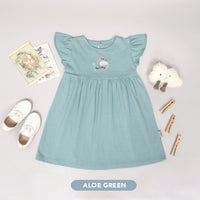 Mooi Dress Anak Perempuan Ruffle Dress