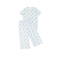 Mooi x Jumbo Piyama Dewasa Setelan Tencel Long Pajamas Adult
