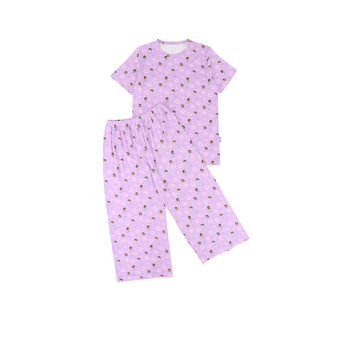 Mooi x Jumbo Piyama Dewasa Setelan Tencel Long Pajamas Adult