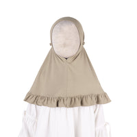 Mooi Hijab Ruffle Instant Anak Jilbab Anak Perempuan Nada Hijab