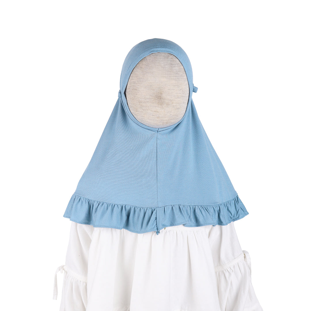 Mooi Hijab Ruffle Instant Anak Jilbab Anak Perempuan Nada Hijab