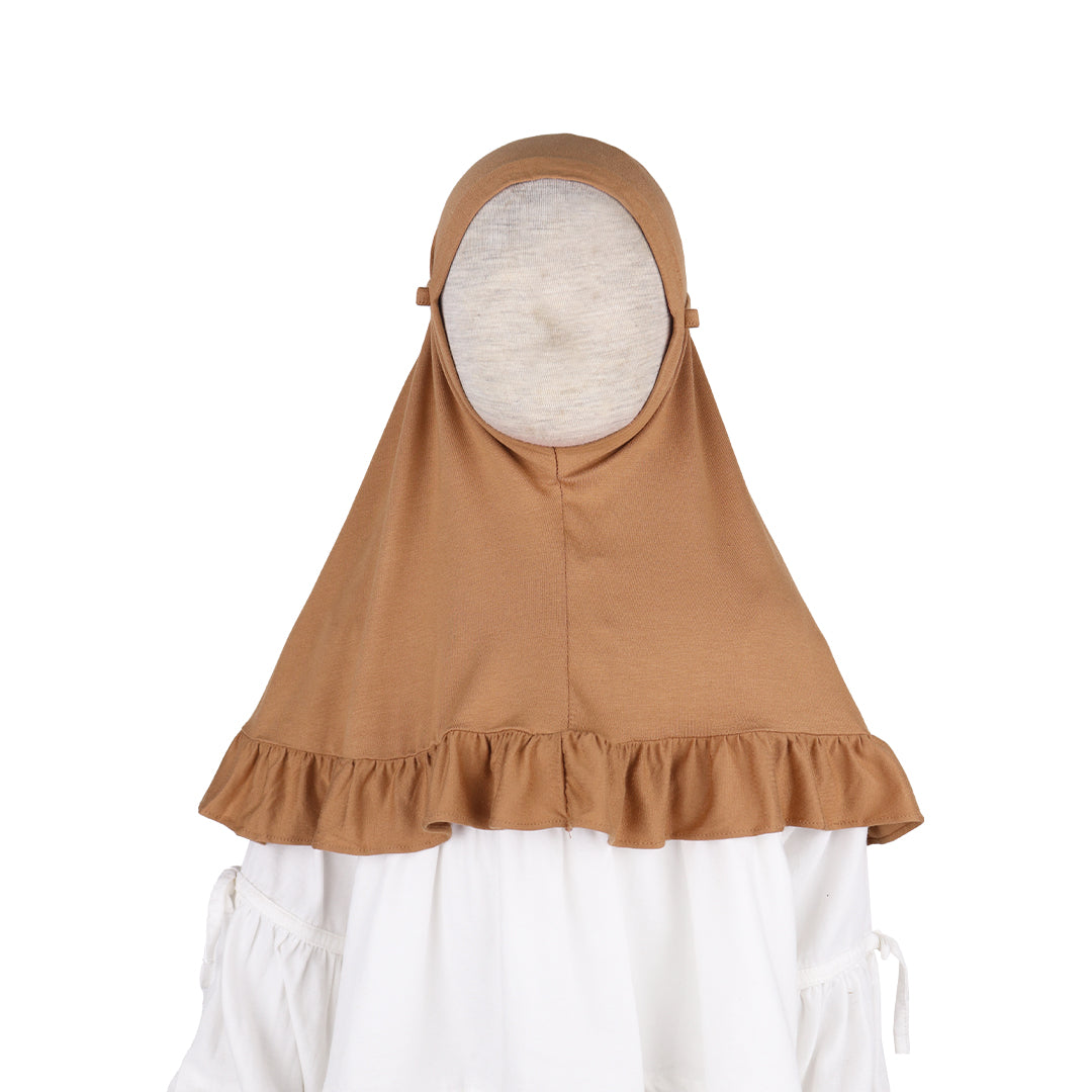 Mooi Hijab Ruffle Instant Anak Jilbab Anak Perempuan Nada Hijab