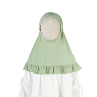 Mooi Hijab Ruffle Instant Anak Jilbab Anak Perempuan Nada Hijab