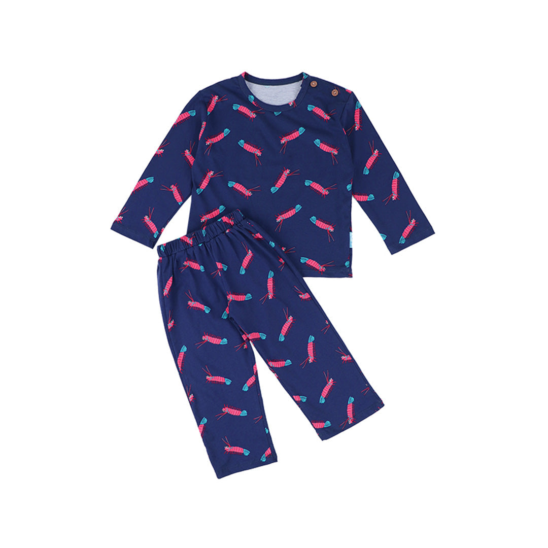 Mooi X Dinda Setelan Piyama Anak Nael Pajamas Set