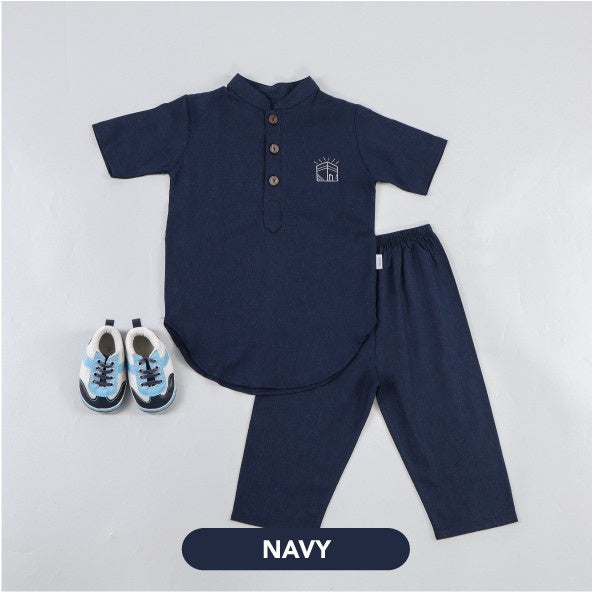 Mooi Adam Koko Set Setelan Koko Anak Raya Collection V1