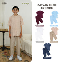 Mooi Zayyan Koko Set Setelan Koko Anak Raya Collection Sandya Series