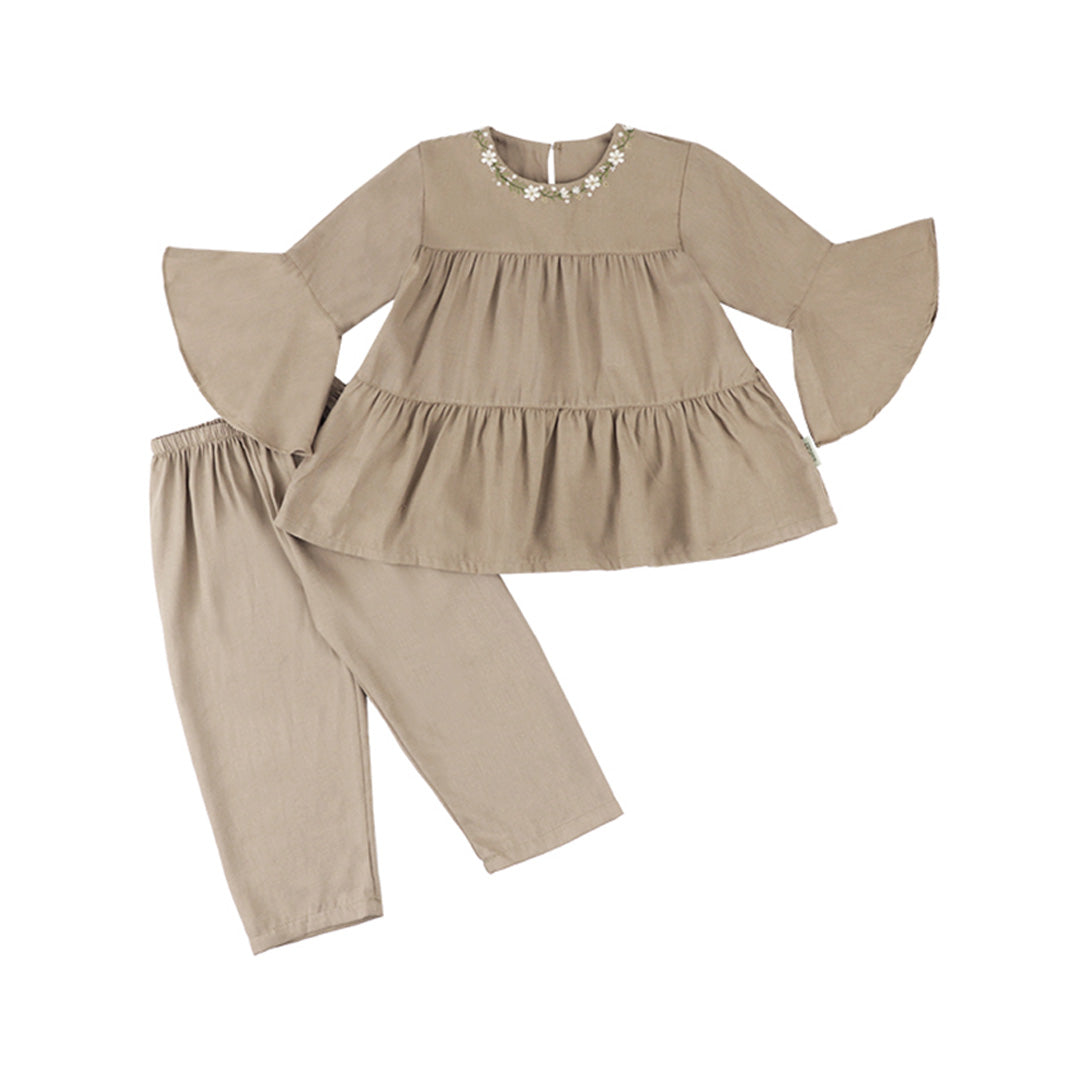 Mooi Setelan Anak Perempuan Nuha Tunik Set