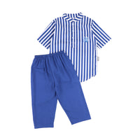Mooi Rafka Striped Koko Set Setelan Koko Anak