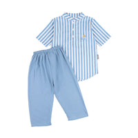Mooi Rafka Striped Koko Set Setelan Koko Anak