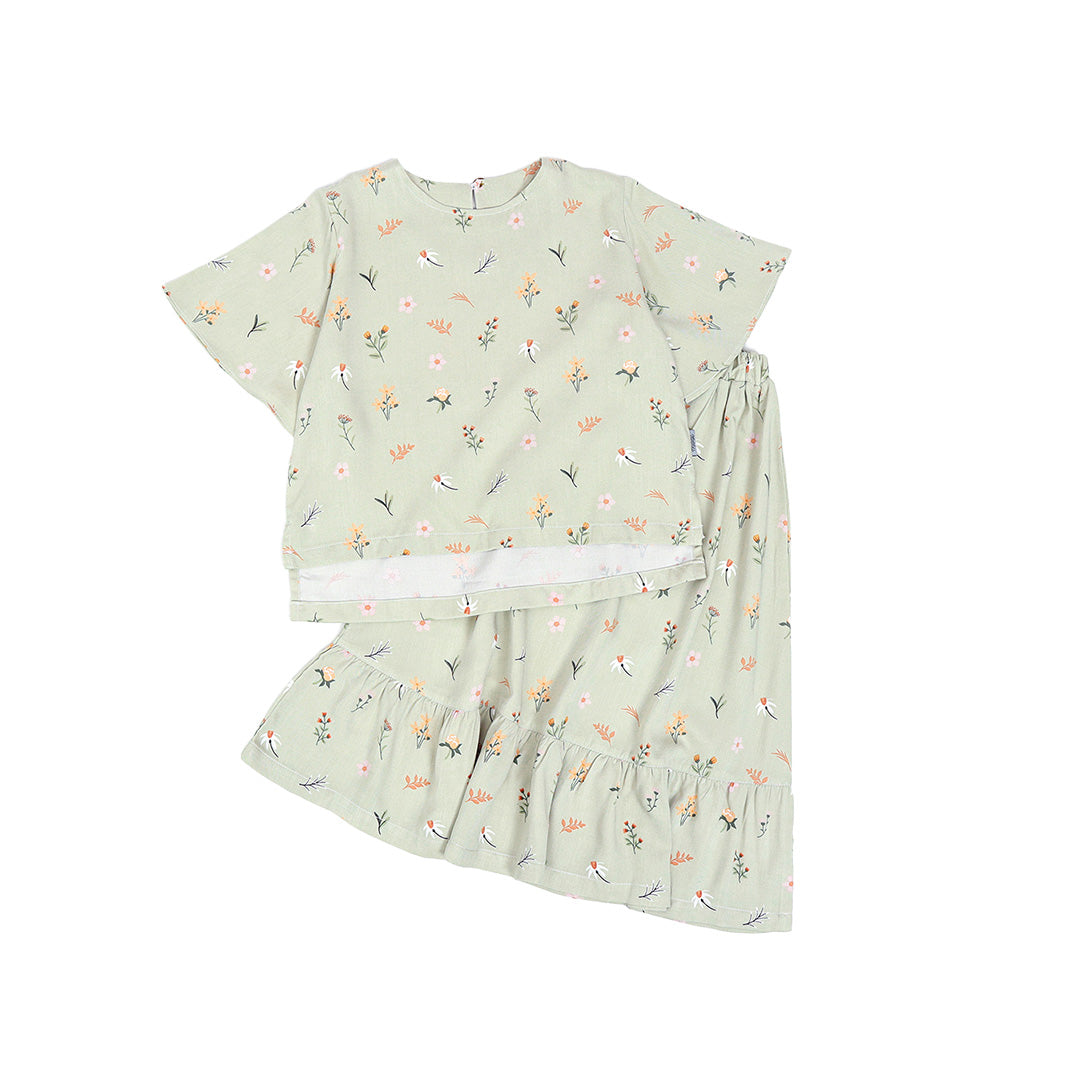 Mooi Setelan Anak Perempuan Rasha Tunik Set