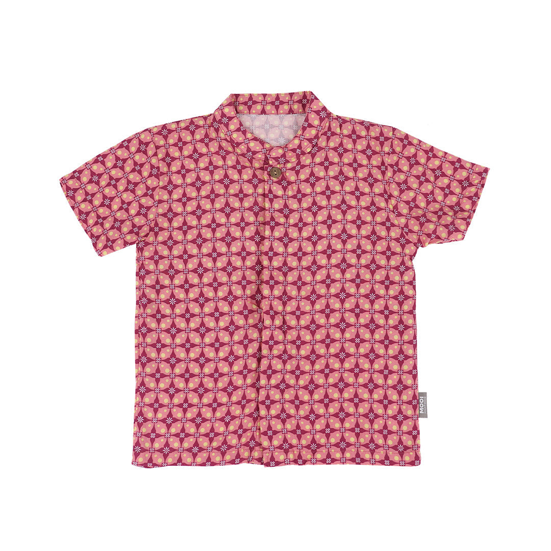 Mooi Atasan Batik Kemeja Anak Laki-Laki Sadewa Batik Shirt