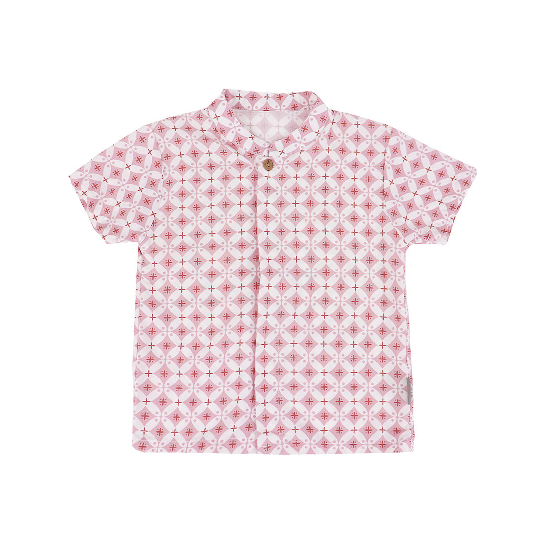 Mooi Atasan Batik Kemeja Anak Laki-Laki Sadewa Batik Shirt
