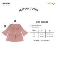 Mooi Tunik Wanita Atasan Wanita Jeehan Tunik