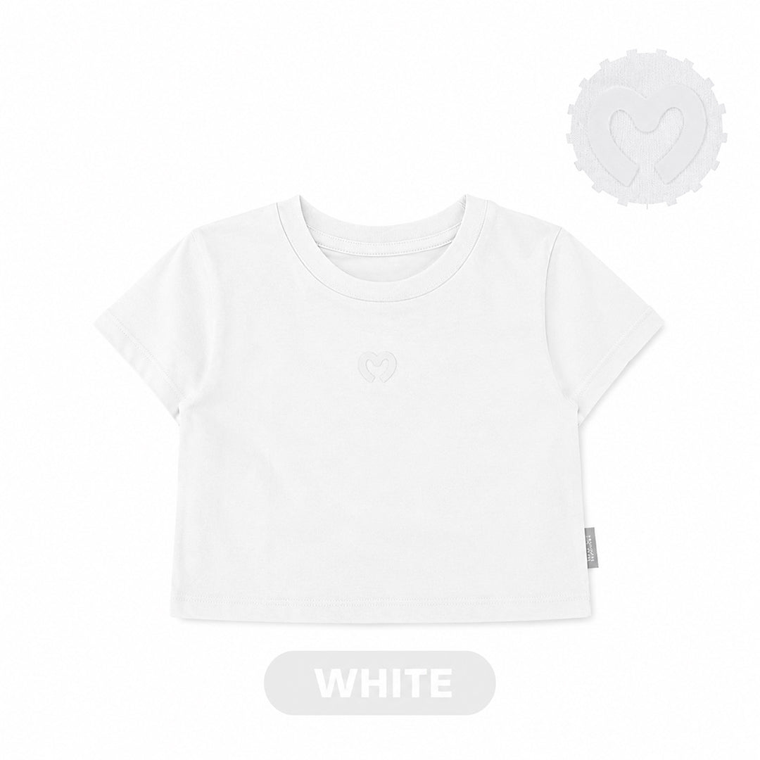 Mooi Kaos Anak Perempuan Comfy Girls Crop T-shirt
