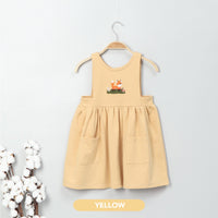 Mooi Dress Anak Perempuan Clay Overall Dress