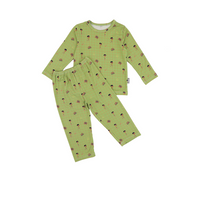 Mooi x Jumbo Setelan Anak Unisex Tencel Long Pajamas Kids