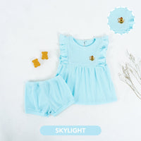 Mooi Setelan Anak Perempuan Rumi Ruffle Set