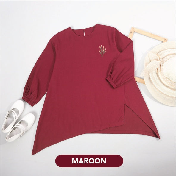 Mooi Tunik Wanita Atasan Wanita Mecca Tunik